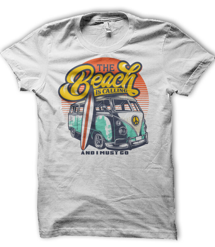 t-shirt vector Summer Beach Bundle