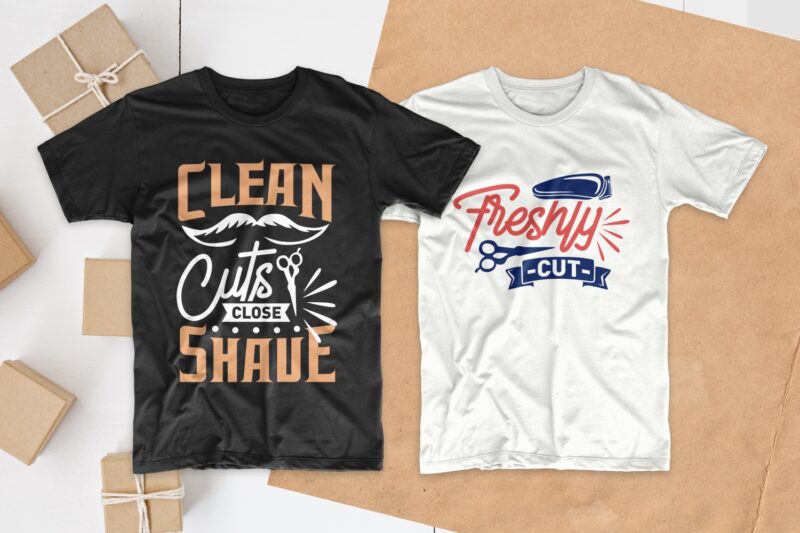 barber shop t shirt designs, barber t shirt designs, best barber shop quotes, t shirt design for barber shop, T-shirt designs bundle for commercial use, haircut quotes typography pack collection