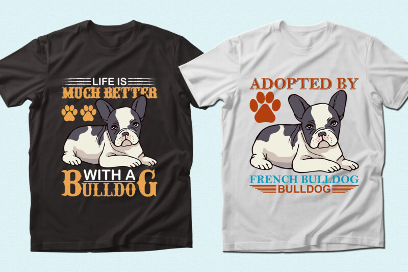 Trendy 20 Bulldog quotes T-shirt Designs Bundle — 98% Off