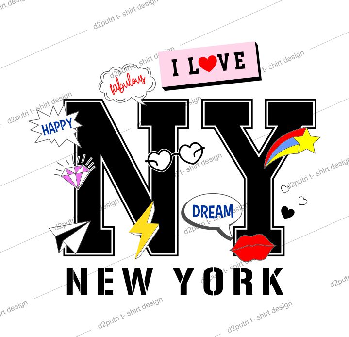 women, girls, ladies, t shirt design graphic, vector, illustration new york city lettering typography