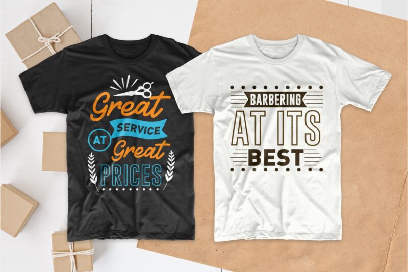 barber shop t shirt designs, barber t shirt designs, best barber shop quotes, t shirt design for barber shop, T-shirt designs bundle for commercial use, haircut quotes typography pack collection