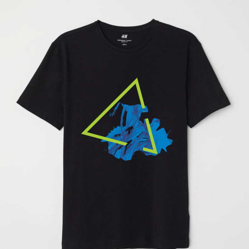 Geometric Retro art tshirt design