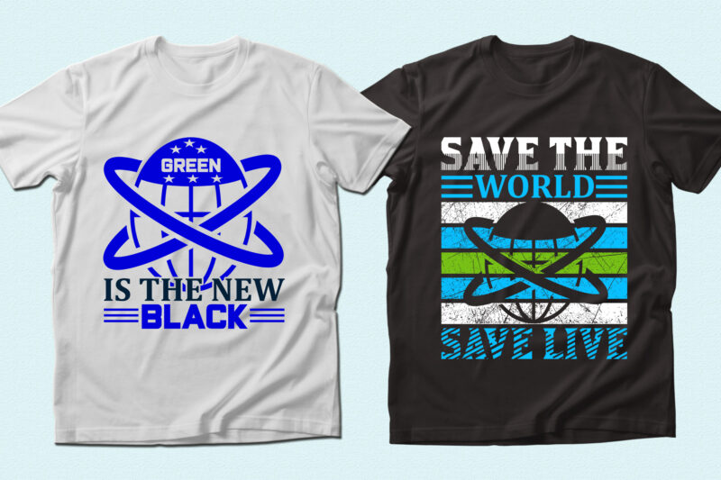 Trendy 20 Earth Day quotes T-shirt Designs Bundle — 98% Off