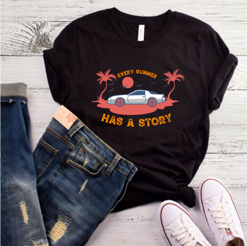 Best selling summer t-shirt designs bundle – 15 summer t shirt designs bundle, 100% vector (ai, eps, svg, dxf, png), beach t shirt design bundle, surf t shirt bundle, surfing