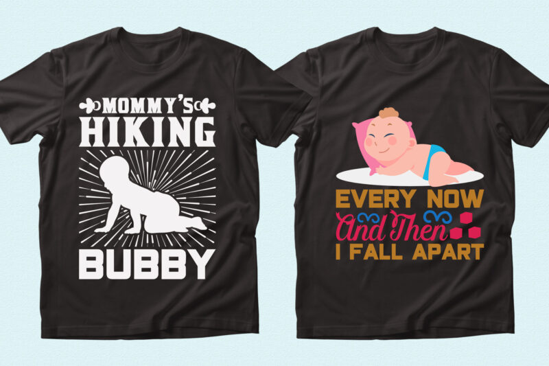 Trendy 20 Baby quotes T-shirt Designs Bundle — 98% Off