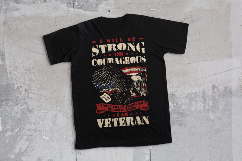 Set of Veteran t-shirt design pack