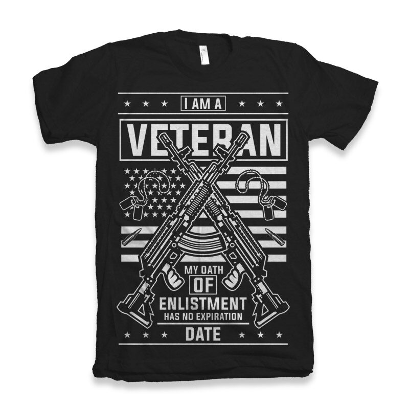 20 Veteran tshirt designs bundle