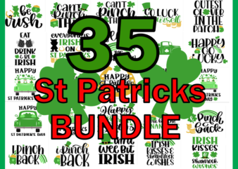 Bundle St Patrick’s Day, patrick day svg, patrick day png, St Patrick’s Day t shirt template