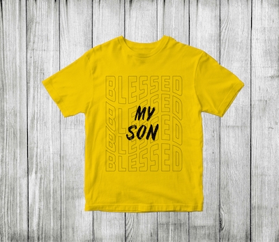 Blessed my son – blessed family quotes t shirt designs , blessed family svg , blessed family craft