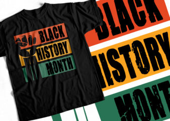 Black History Month T-Shirt design