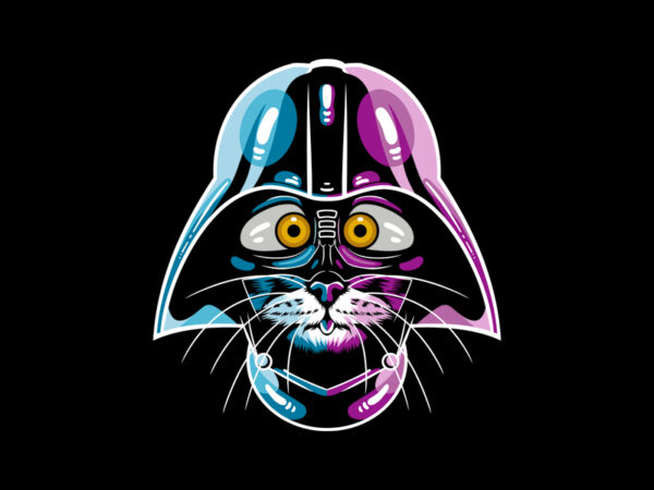 Cat wars t shirt vector file