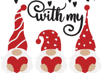 Valentines day Gnome, Valentine Sublimation, Valentine Day Gnomes SVG, Valentine Gnome SVG, Love SVG, valentine svg, valentine day svg, valentine day