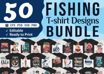 Fishing t shirt design bundle, T-shirt design vector packs, fishing t shirt, fishing design, svg, png, pod,