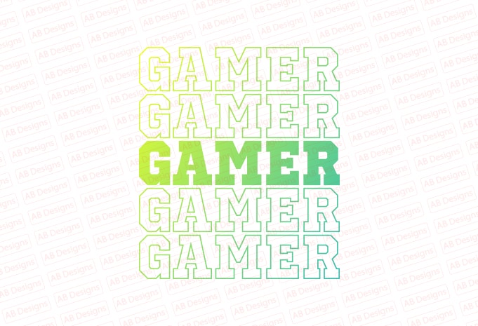 10 Gaming T-Shirt Design Bundle