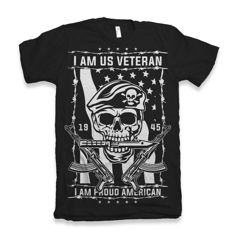 20 Veteran tshirt designs bundle