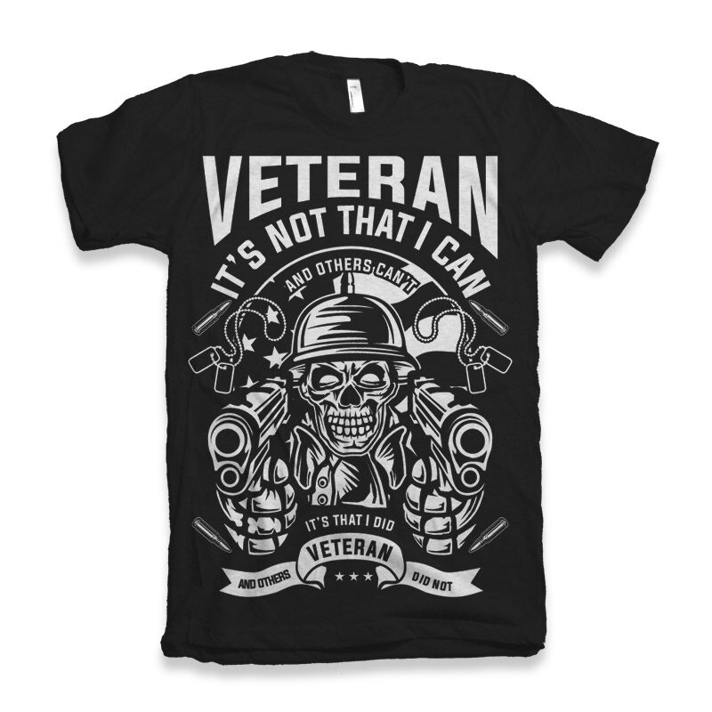 20 Veteran tshirt designs bundle