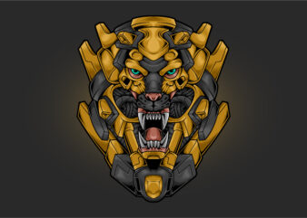 Lion Head Cyberpunk