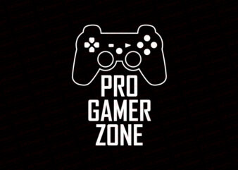 Pro gamer zone T-Shirt Design