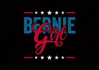 Bernie girl T-Shirt Design