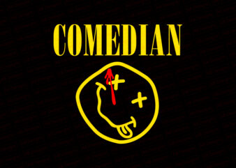 Comedian T-Shirt Design