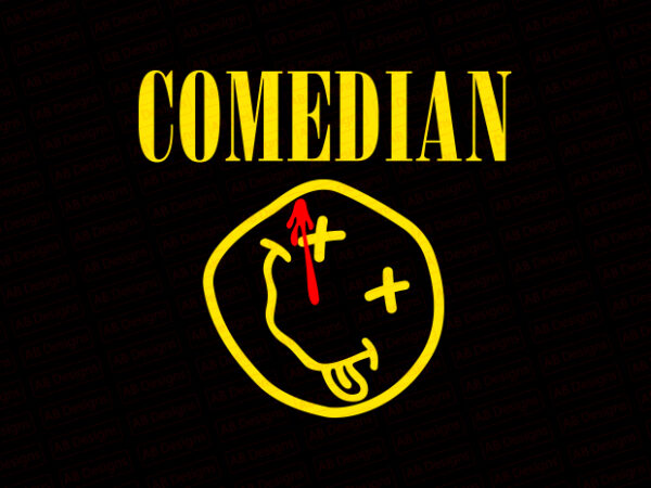 Comedian t-shirt design