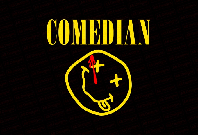 Comedian T-Shirt Design