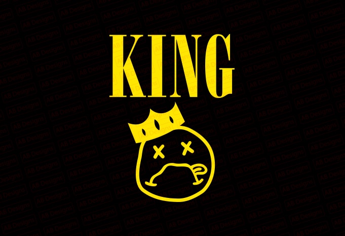 Funny king T-Shirt Design