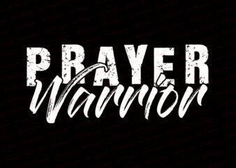 Prayer warrior T-Shirt Design