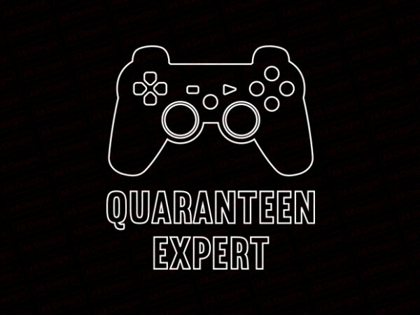 Quaranteen expert t-shirt design