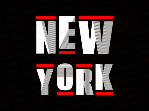 New York City T Shirt NYC t shirt design for purchase - Buy t-shirt designs