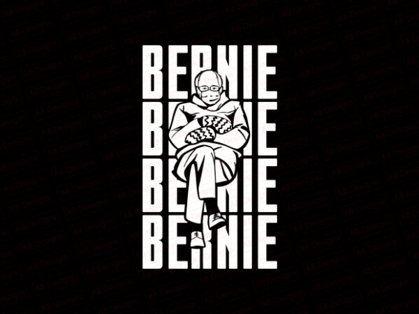 Bernie sanders mittens t-shirt design Bernie sanders mittens t-shirt design
