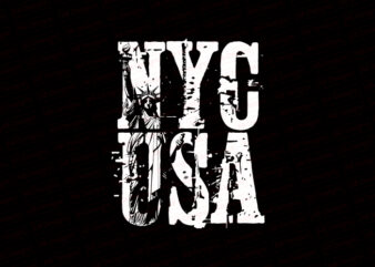 NYC USA T-Shirt Design
