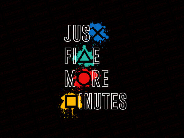 Just five more minutes t-shirt design