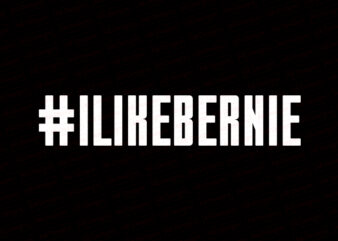 I like bernie sanders mittens T-Shirt Design