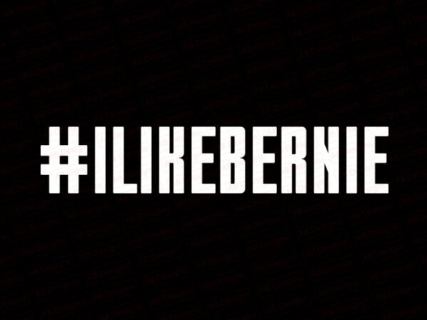 I like bernie sanders mittens t-shirt design