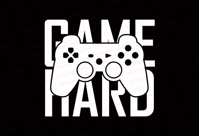 Game hard T-Shirt Design