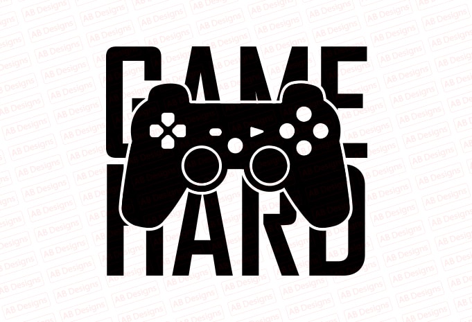 Game hard T-Shirt Design
