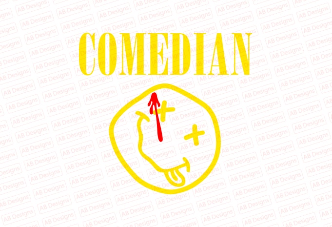 Comedian T-Shirt Design