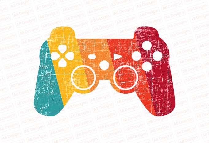 Gamer, Gaming control T-Shirt Design