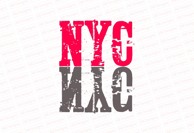 NYC, New york city USA T-Shirt Design