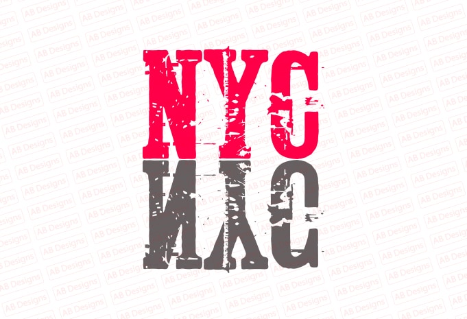 NYC, New york city USA T-Shirt Design