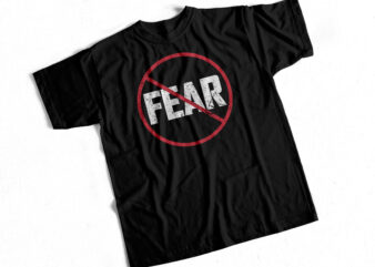 NO FEAR – T-Shirt Design for sale