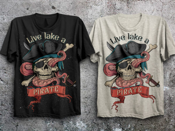 Pirate t-shirt design