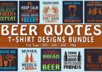 Trendy 20 beer quotes t-shirt designs bundle --- 98% off