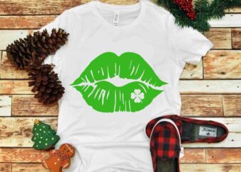 Lucky Kiss Lips svg, Lucky Kiss Lips, Lucky Kiss Lips patrick’s day svg, st.patrick’s day svg, patrick day svg, patrick day