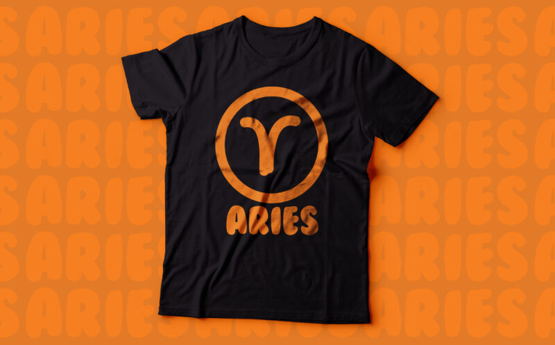 Pack of Zodiac signs colorful t shirts designs ready to print