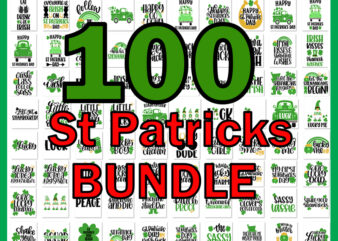 100 design patrick day, Bundle st patrick’s day, patrick day svg, patrick day png, st patrick’s day