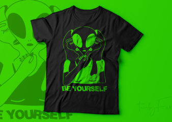 Be Yourself | Cool Design | Face Reveal T shirt for sale