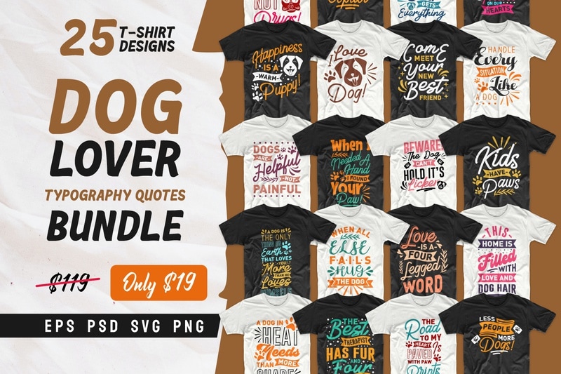 Dog quotes t shirt design, dog typography quotes, dog t shirt designs ...