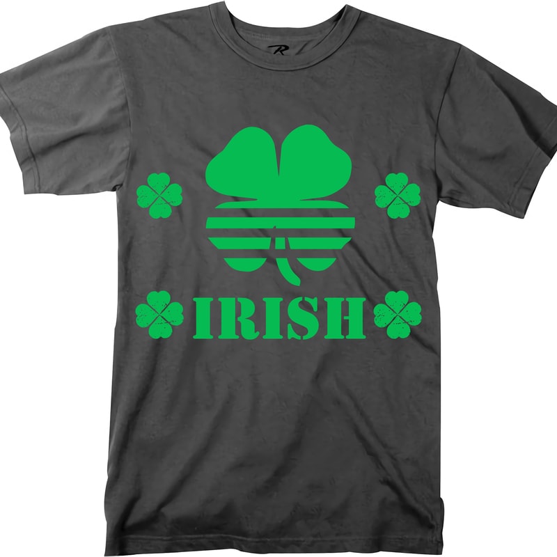 irish shamrocks st patricks day, Patricks day lover, irish t shirt ...